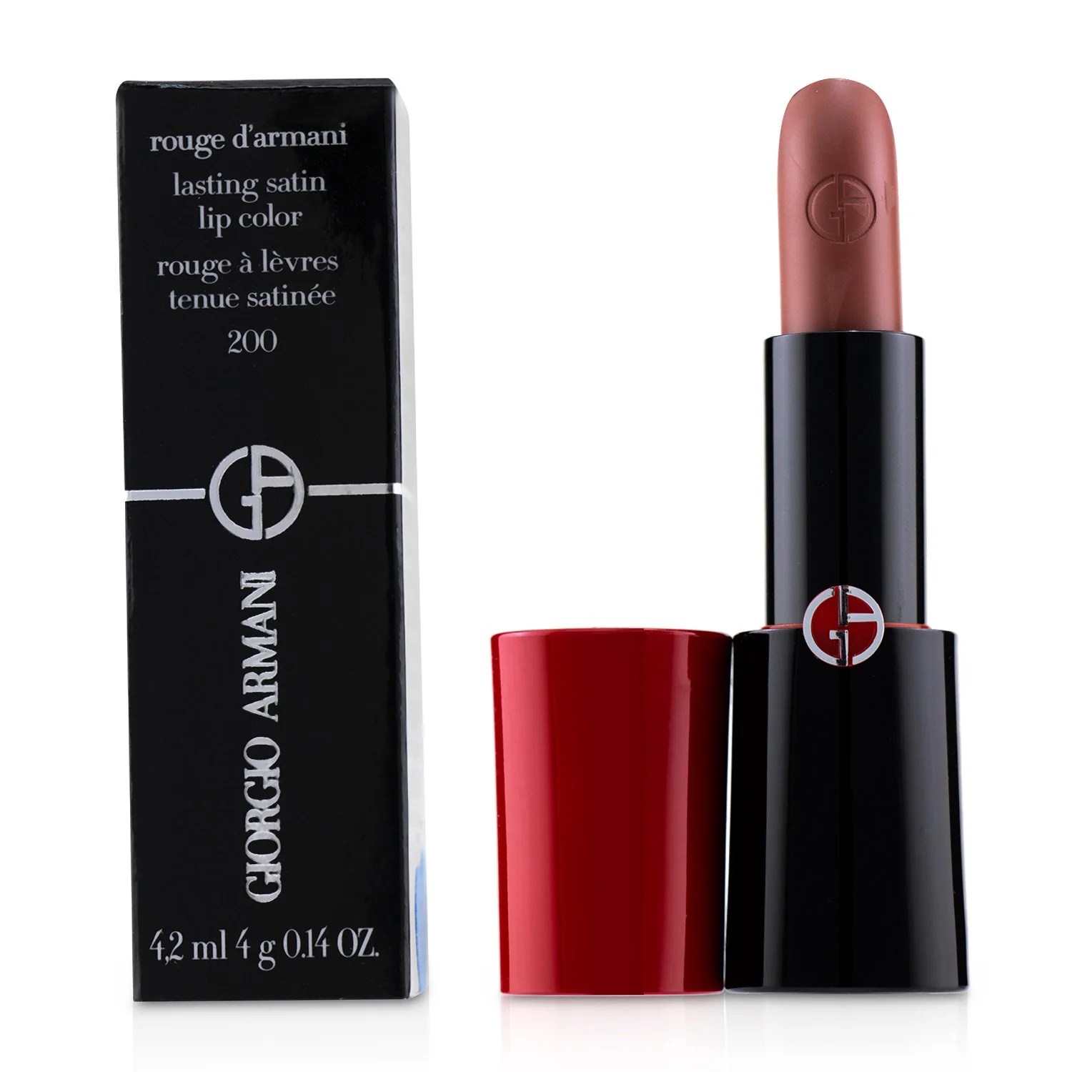 Giorgio Armani Rouge d'Armani Lasting Satin Lip Color - # 404 Flamboyant  4g/0.14oz