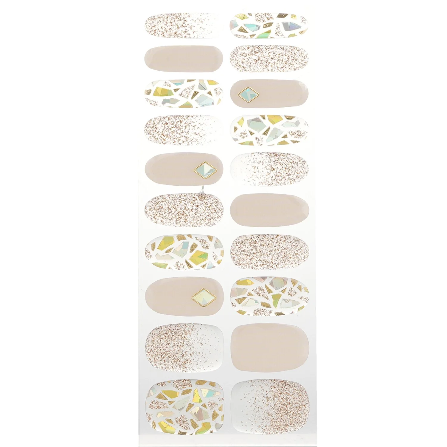 April Korea Nanaglow Nail Sticker - # GN22  20pcs