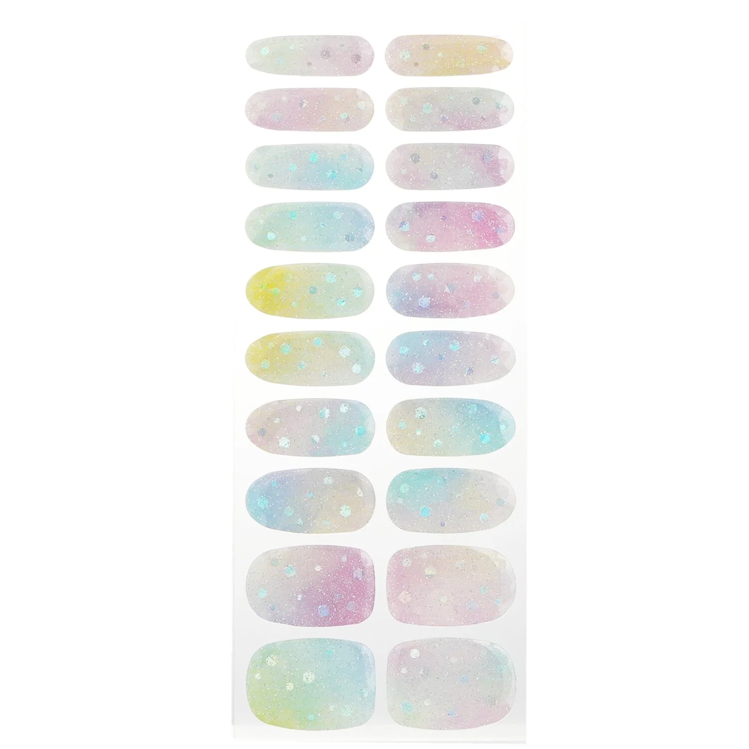 April Korea Nanaglow Nail Sticker - # GN22  20pcs