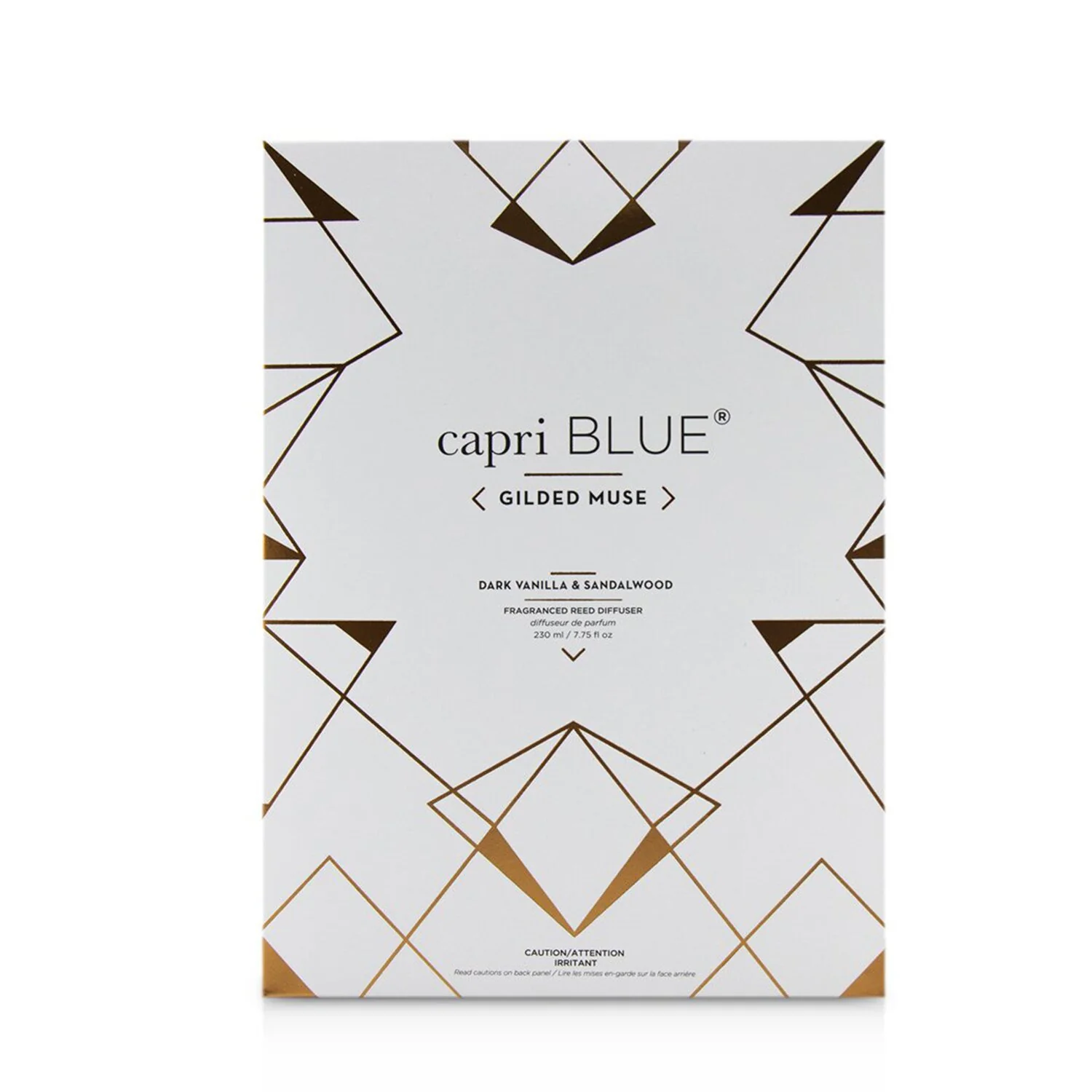 Capri Blue Gilded Muse Reed Diffuser - Dark Vanilla & Sandalwood  230ml/7.75oz