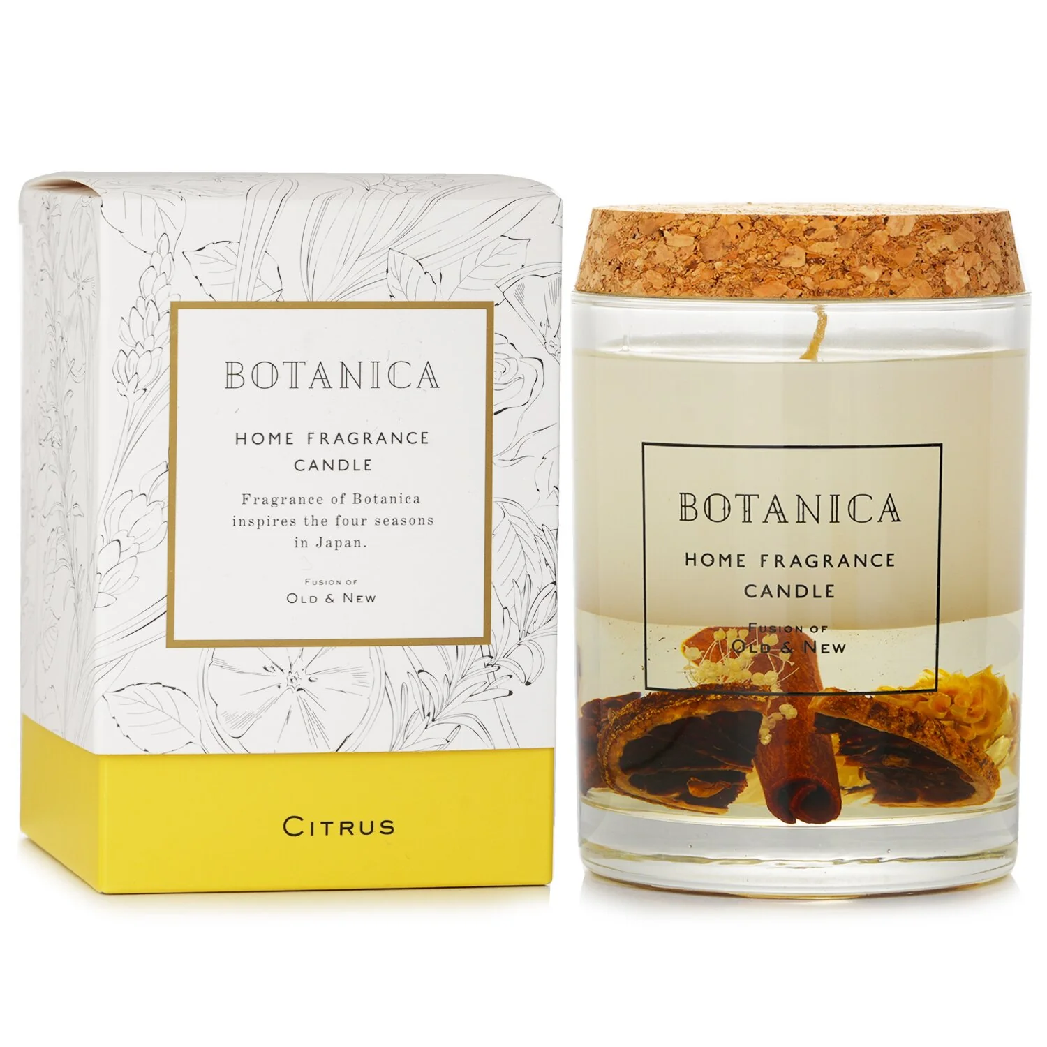 Botanica Home Fragrance Candle Citrus  220g/7.8oz