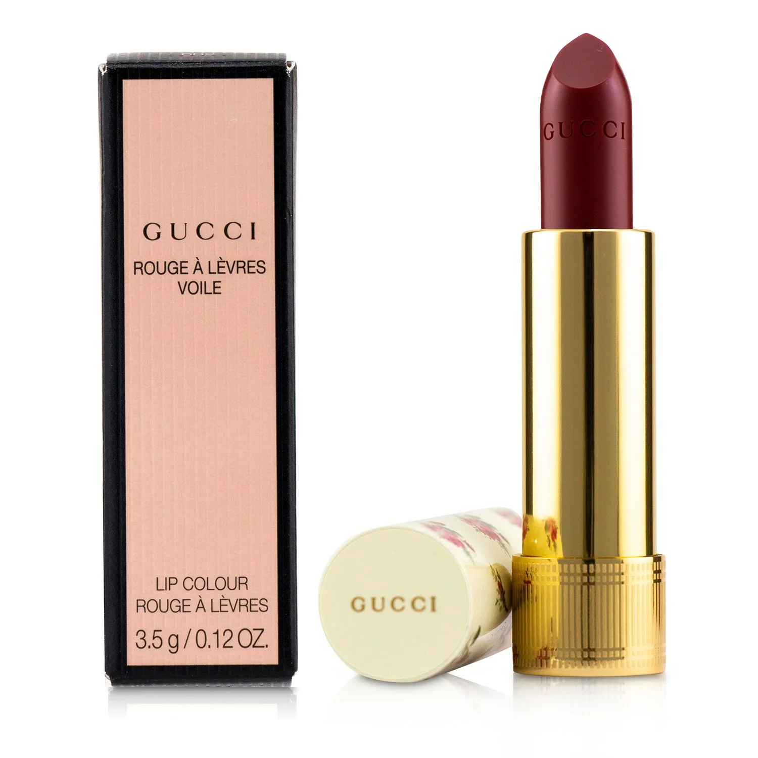 Gucci Rouge A Levres Voile Lip Colour - # 506 Louisa Red  3.5g/0.12oz