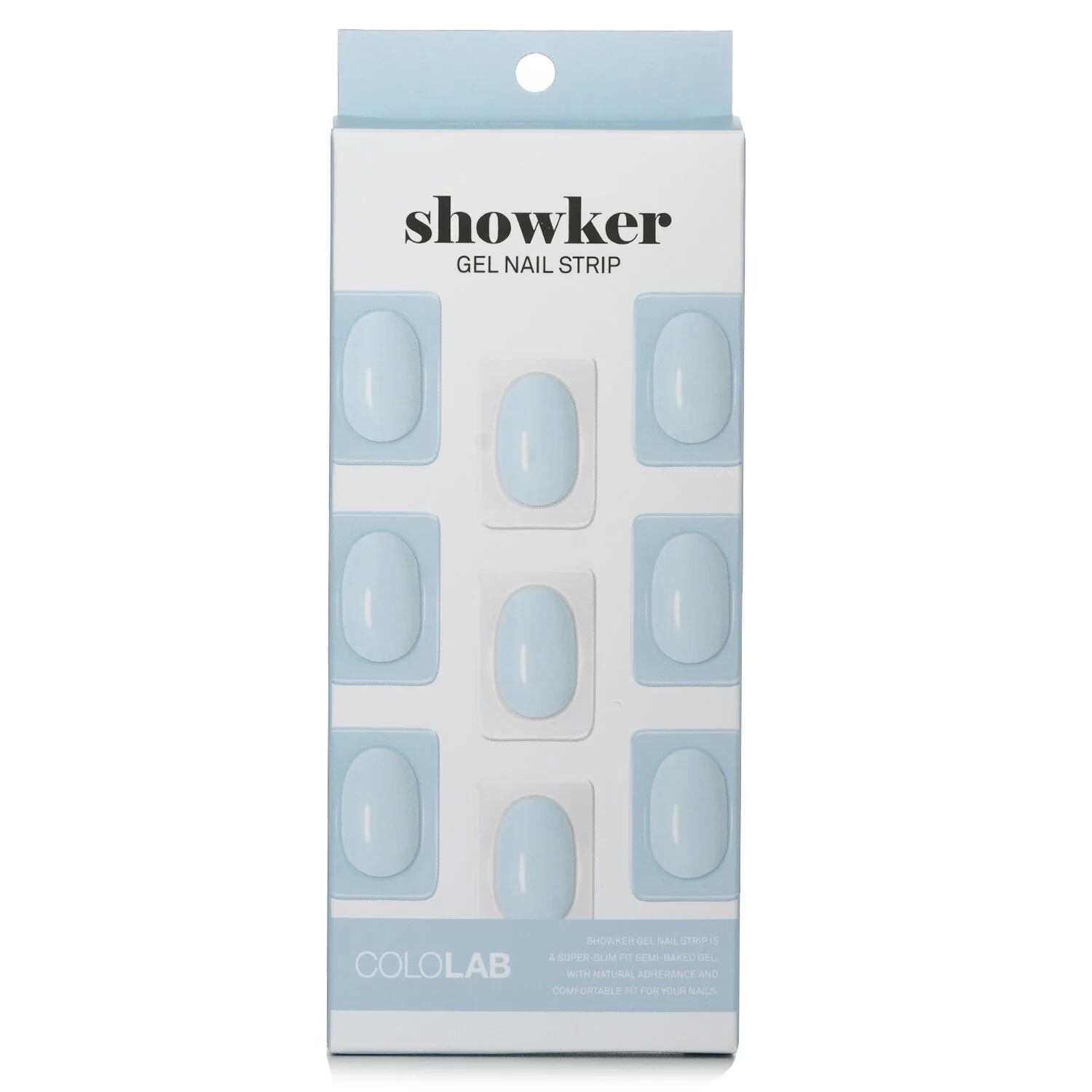 Cololab Showker Gel Nail Strip # CNA401 Blackberry Marble  1pcs