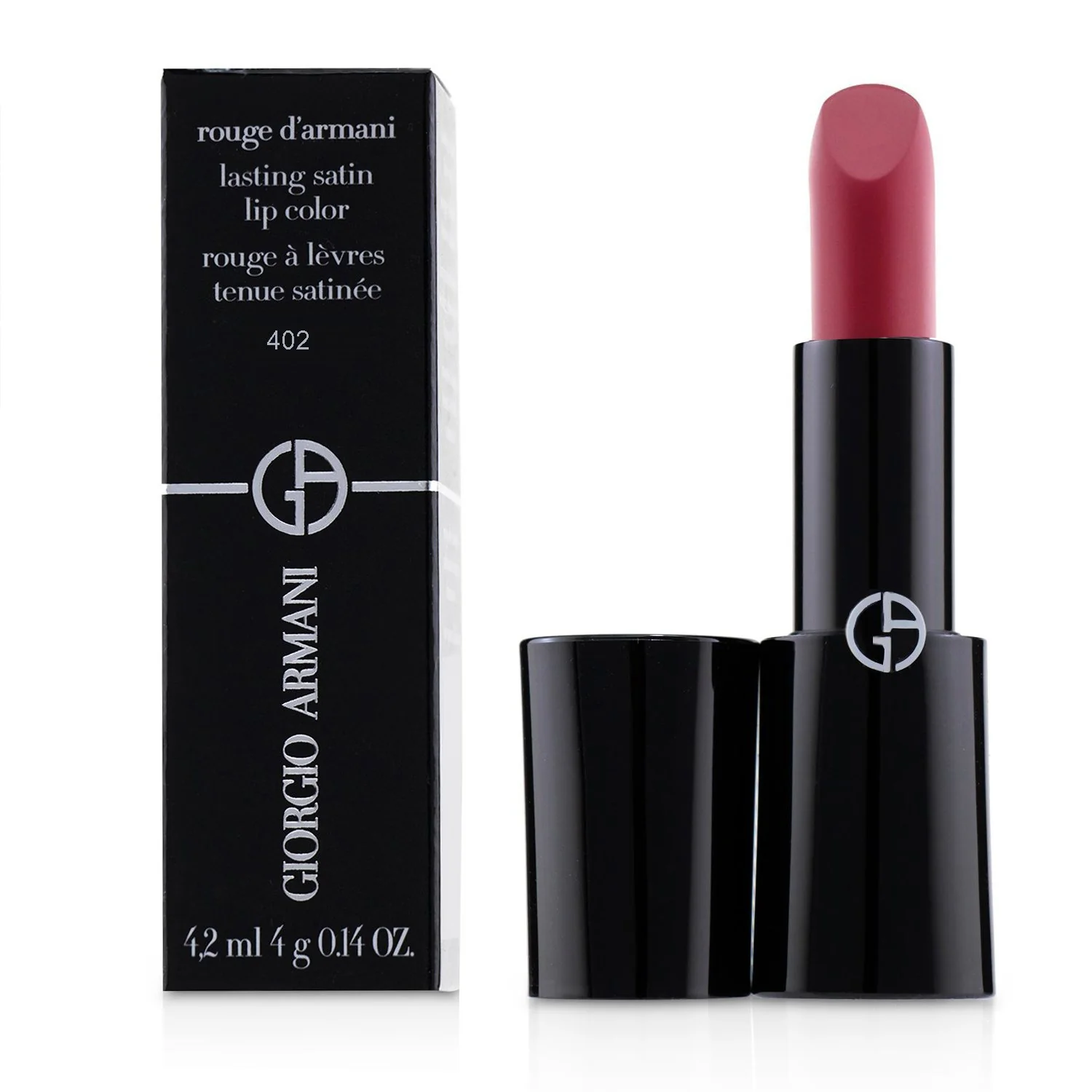 Giorgio Armani Rouge d'Armani Lasting Satin Lip Color - # 601 Attitude  4g/0.14oz