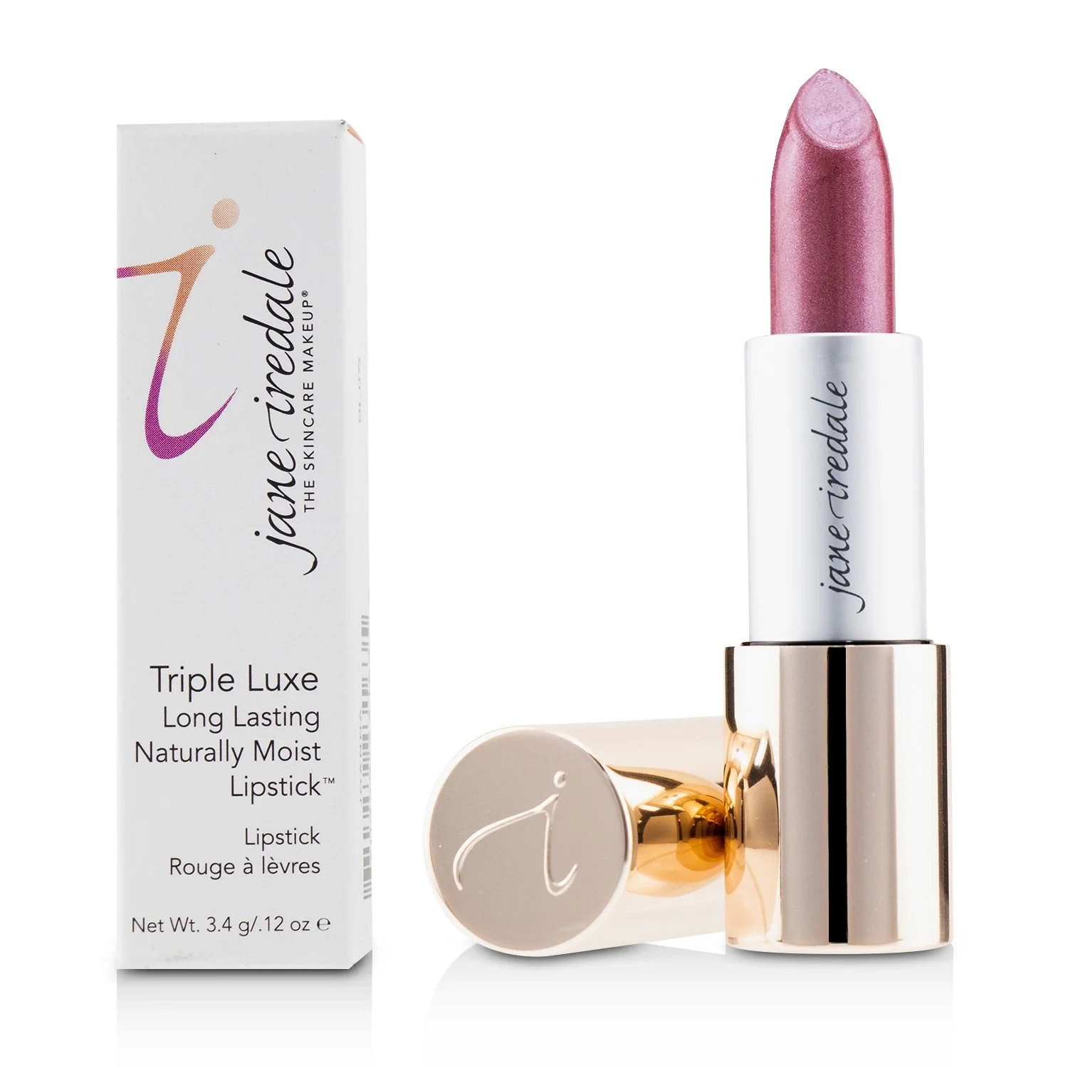 Jane Iredale Triple Luxe Long Lasting Naturally Moist Lipstick - # Megan (Strawberry Red)  3.4g/0.12oz