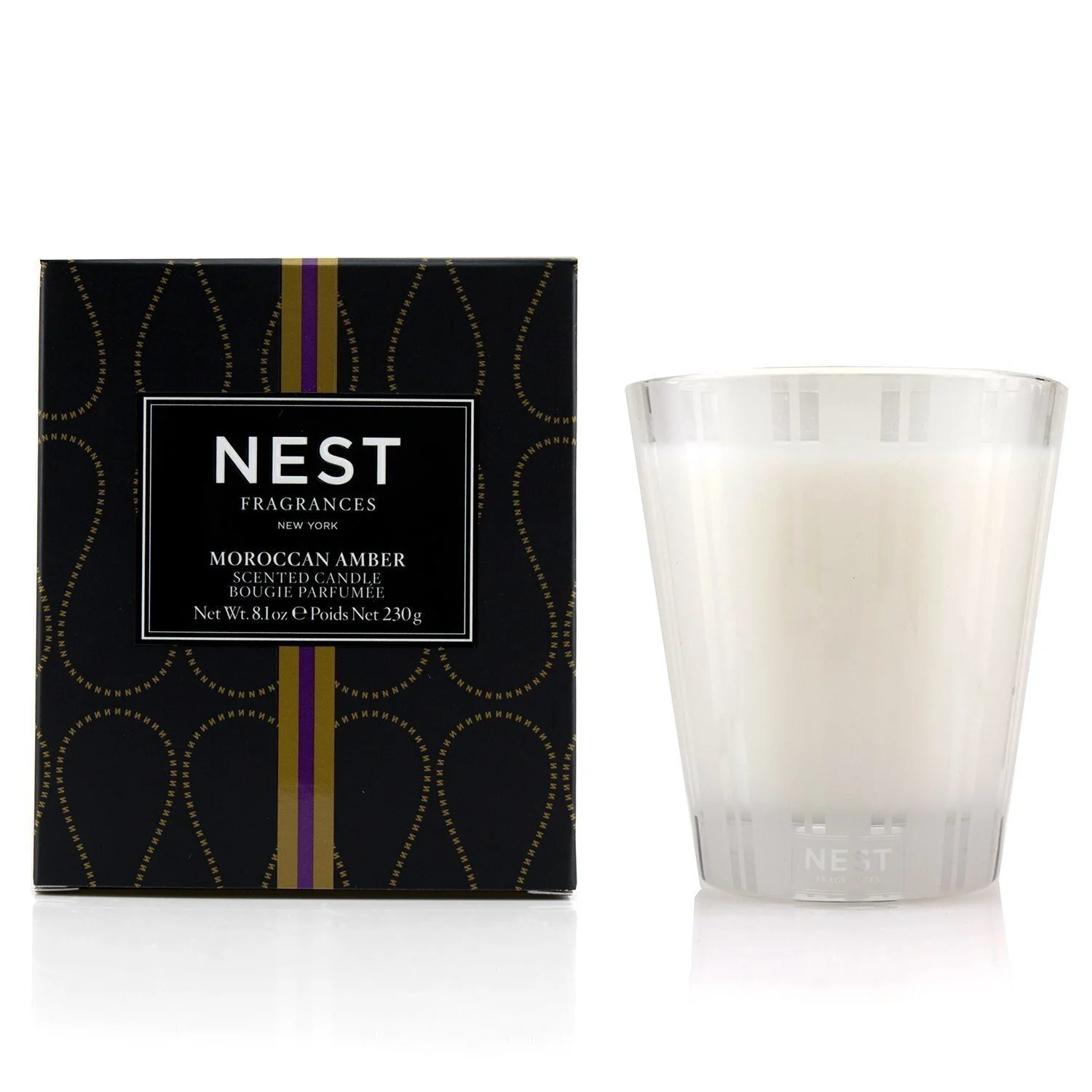 Nest Scented Candle - Moroccan Amber  230g/8.1oz