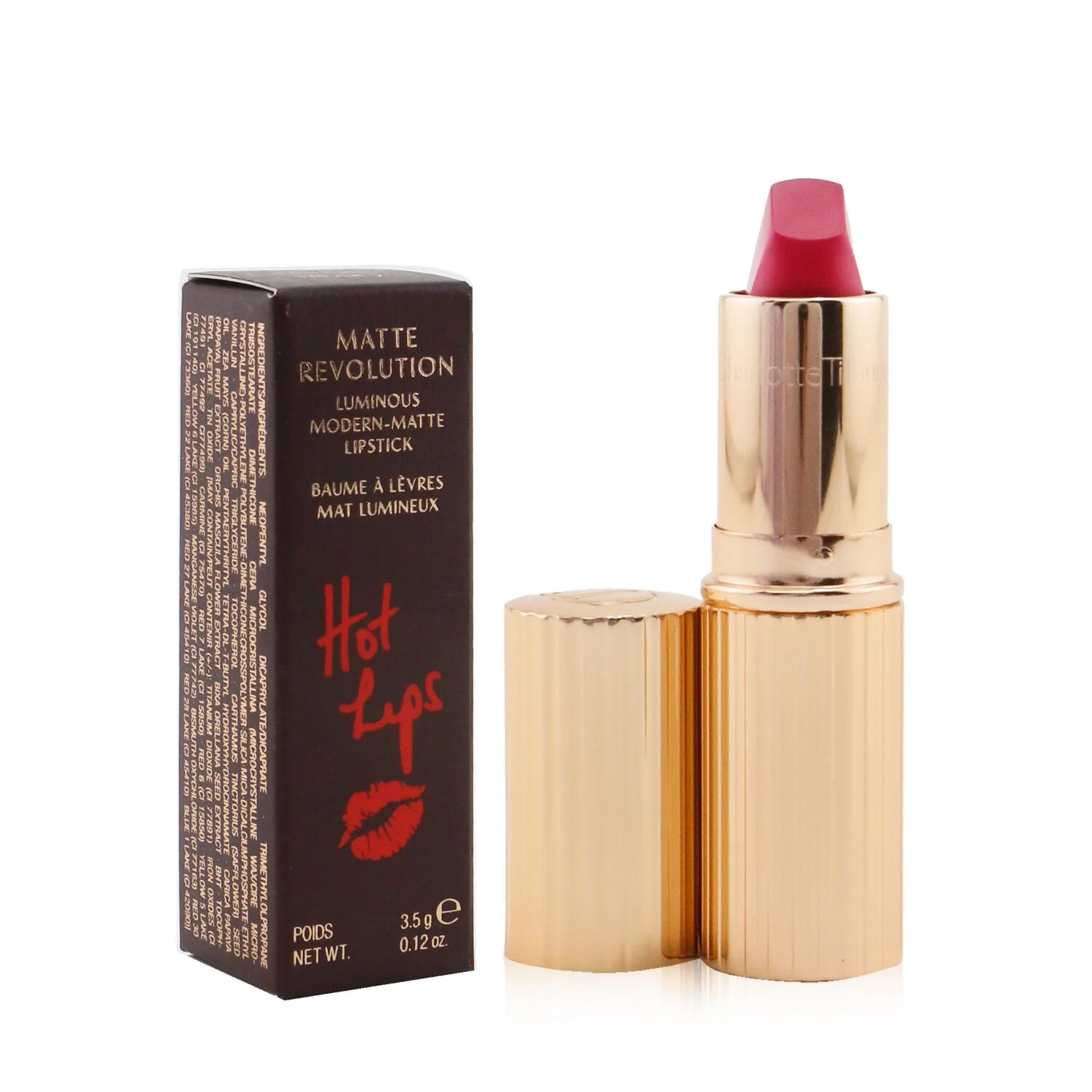 Charlotte Tilbury Hot Lips Lipstick - # Hot Emily  3.5g/0.12oz