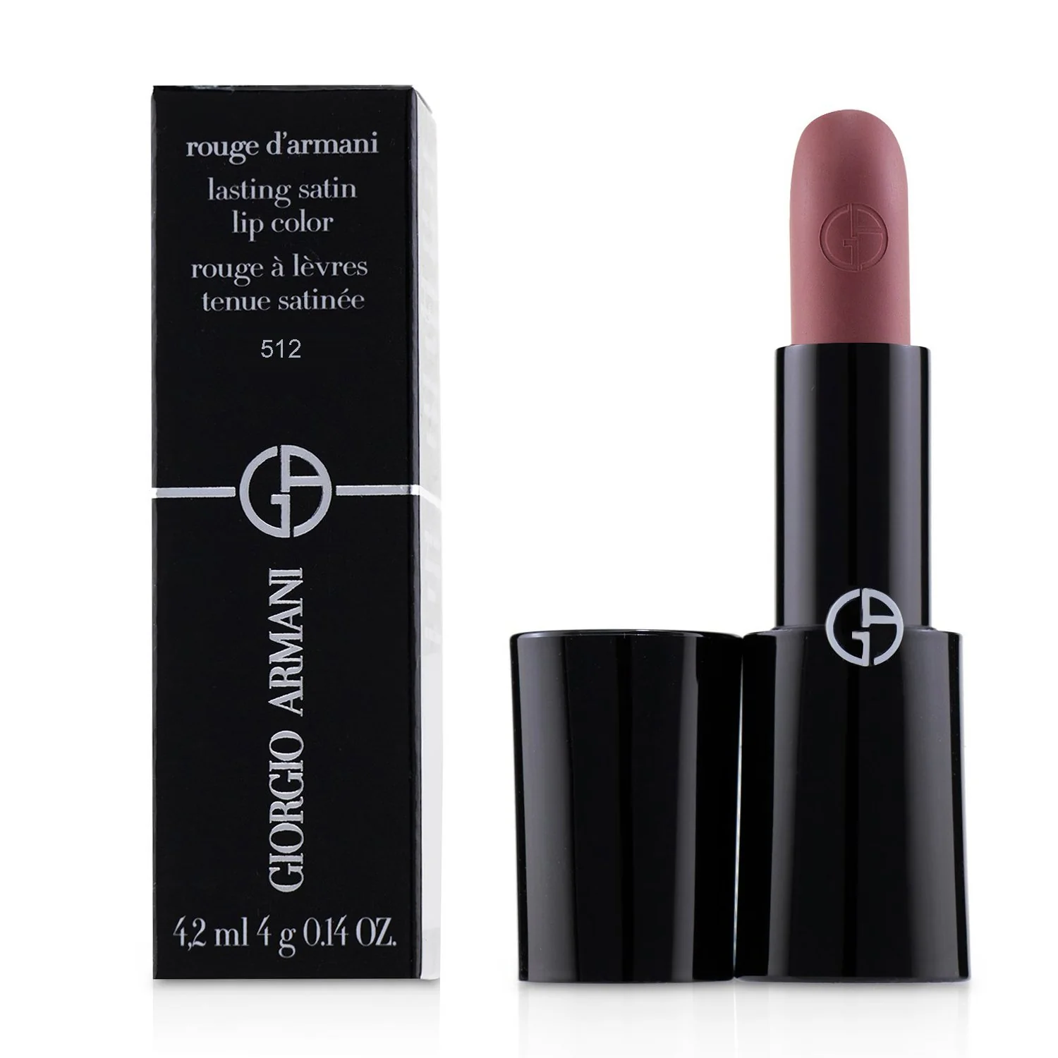 Giorgio Armani Rouge d'Armani Lasting Satin Lip Color - # 601 Attitude  4g/0.14oz