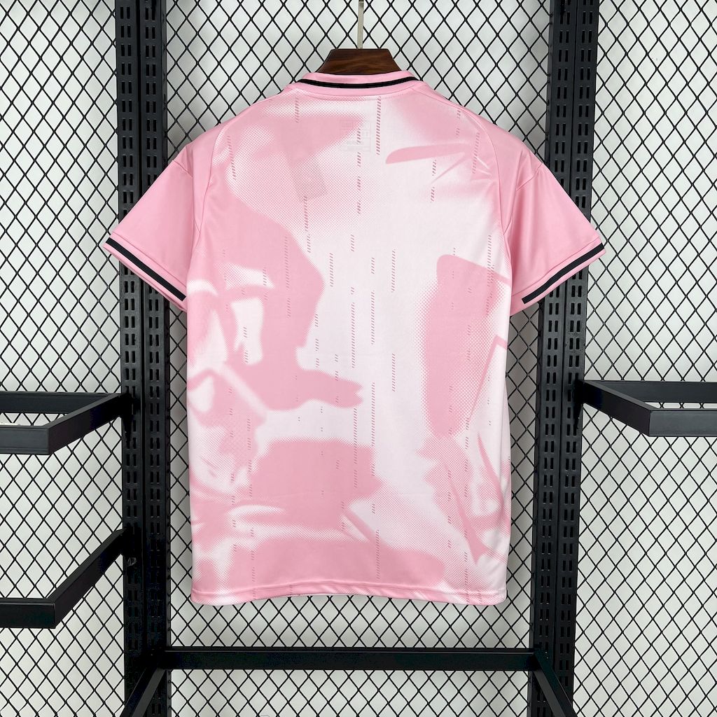 Real Madrid Soccer Jersey Pink Special Edition Custom Shirt 2024/25