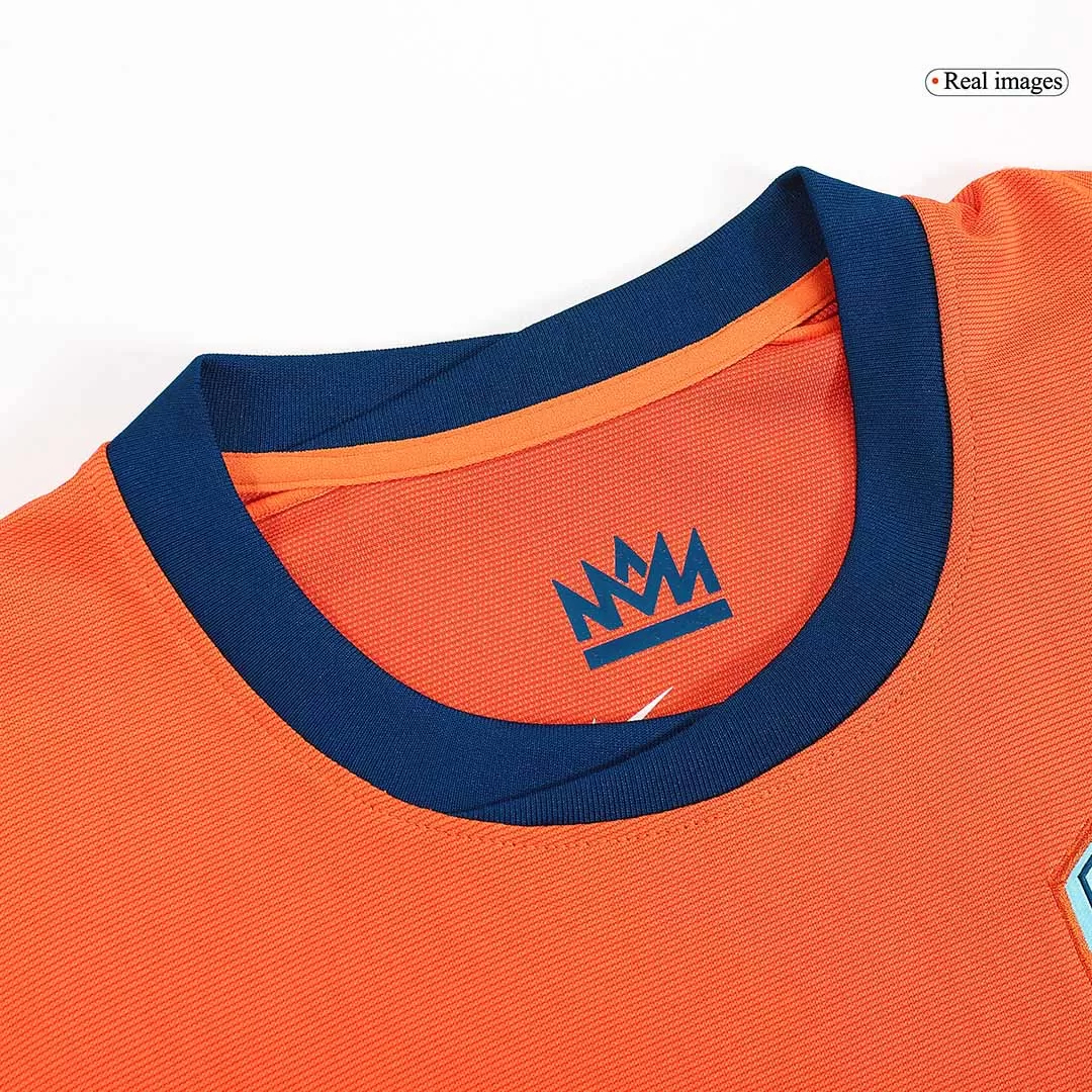 Netherlands Soccer Jersey Home Custom Shirt EURO 2024