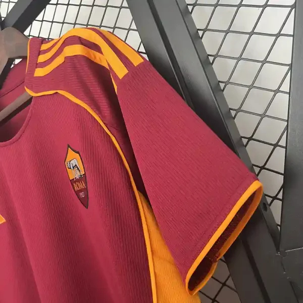 Roma Soccer Jersey Home Custom Shirt 2025/26