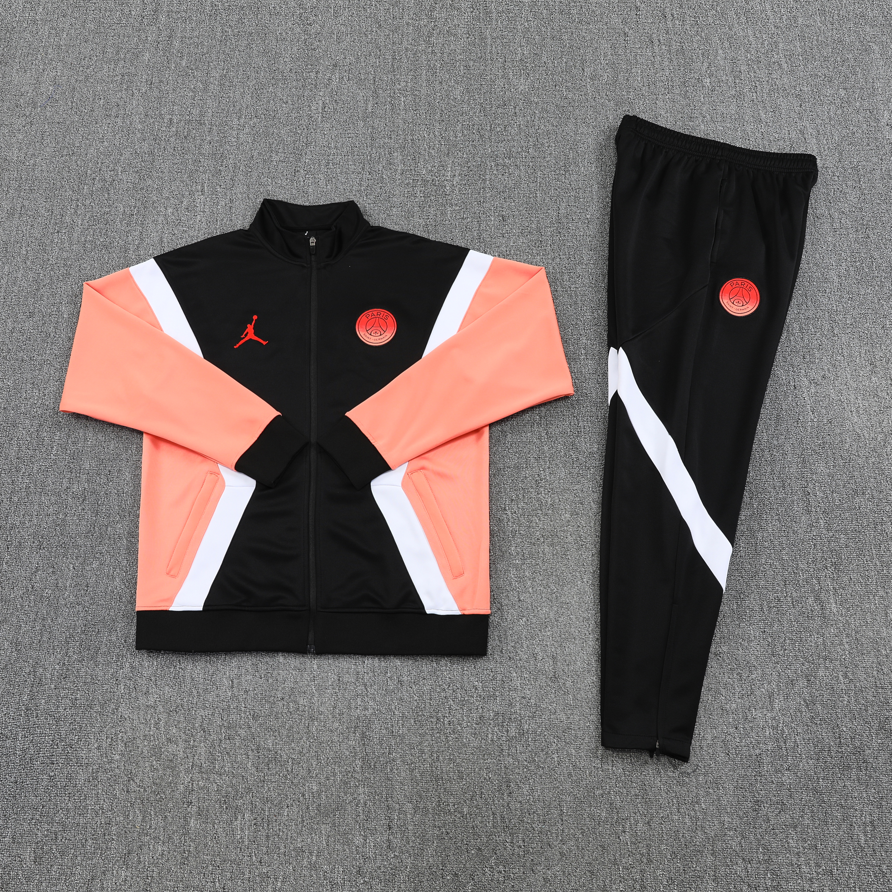 PSG Training Kit (Jacket+Pants) Black 2025/26