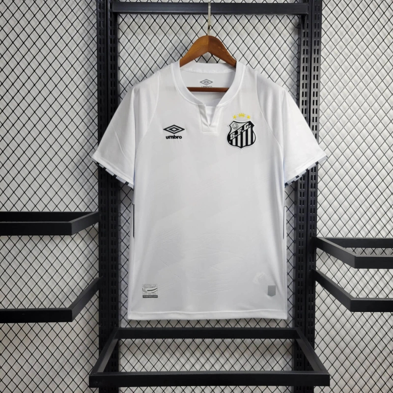 Santos FC Soccer Jersey Home Custom Shirt 2024