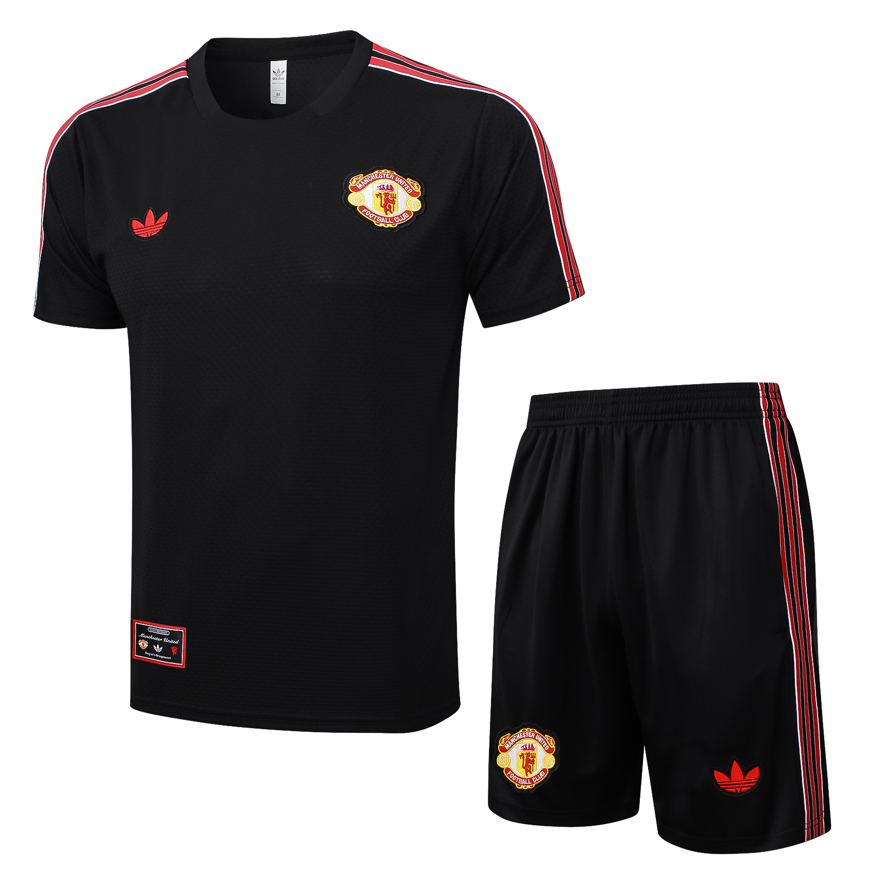 Manchester United Training Jersey Kit Black 2025/26