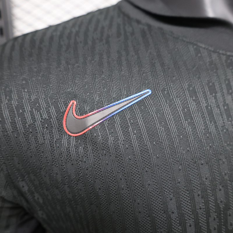 Authentic Barcelona Away Soccer Jersey Long Sleeve2024/25 - Spotify Logo Without Text