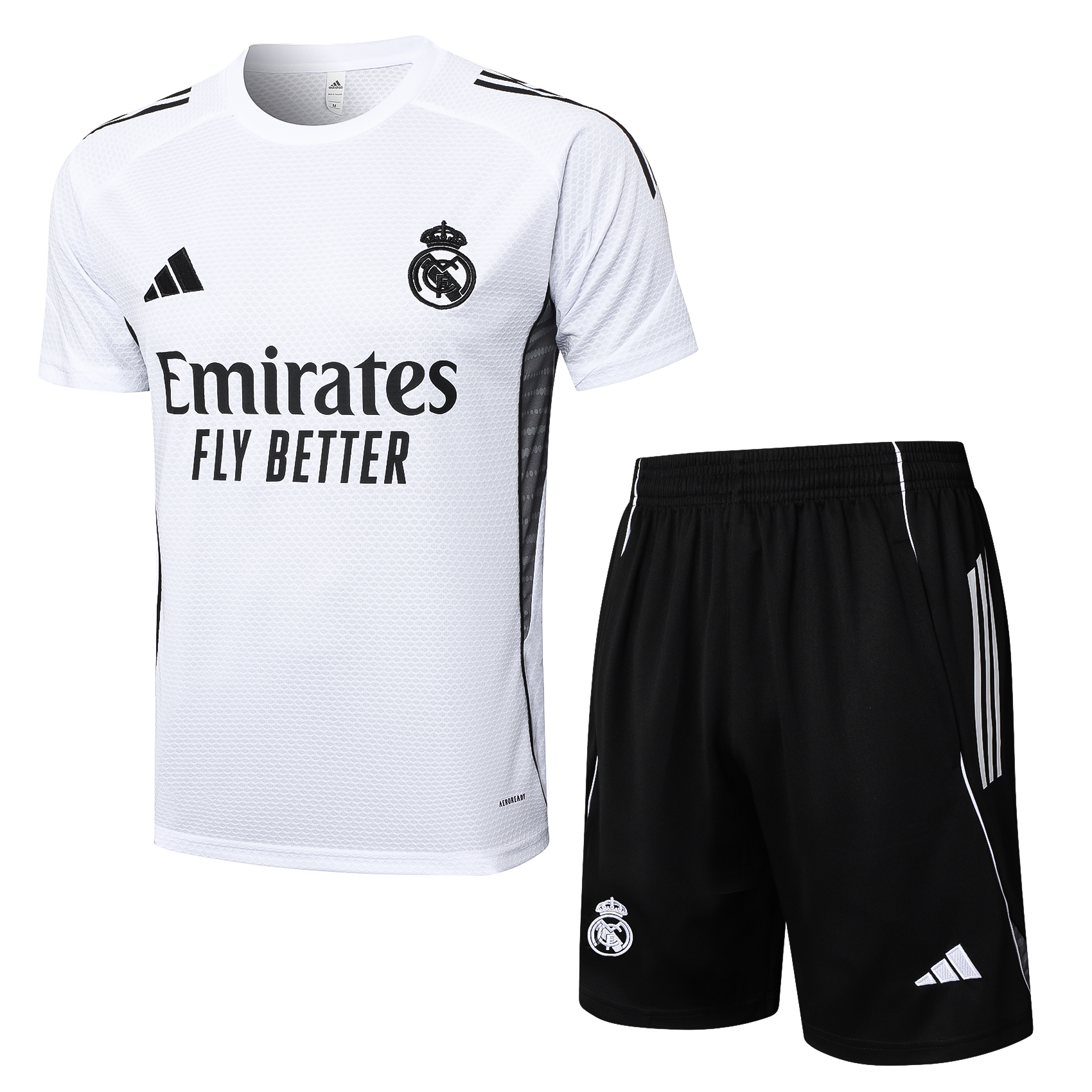 Real Madrid Training Jersey Kit White 2025/26