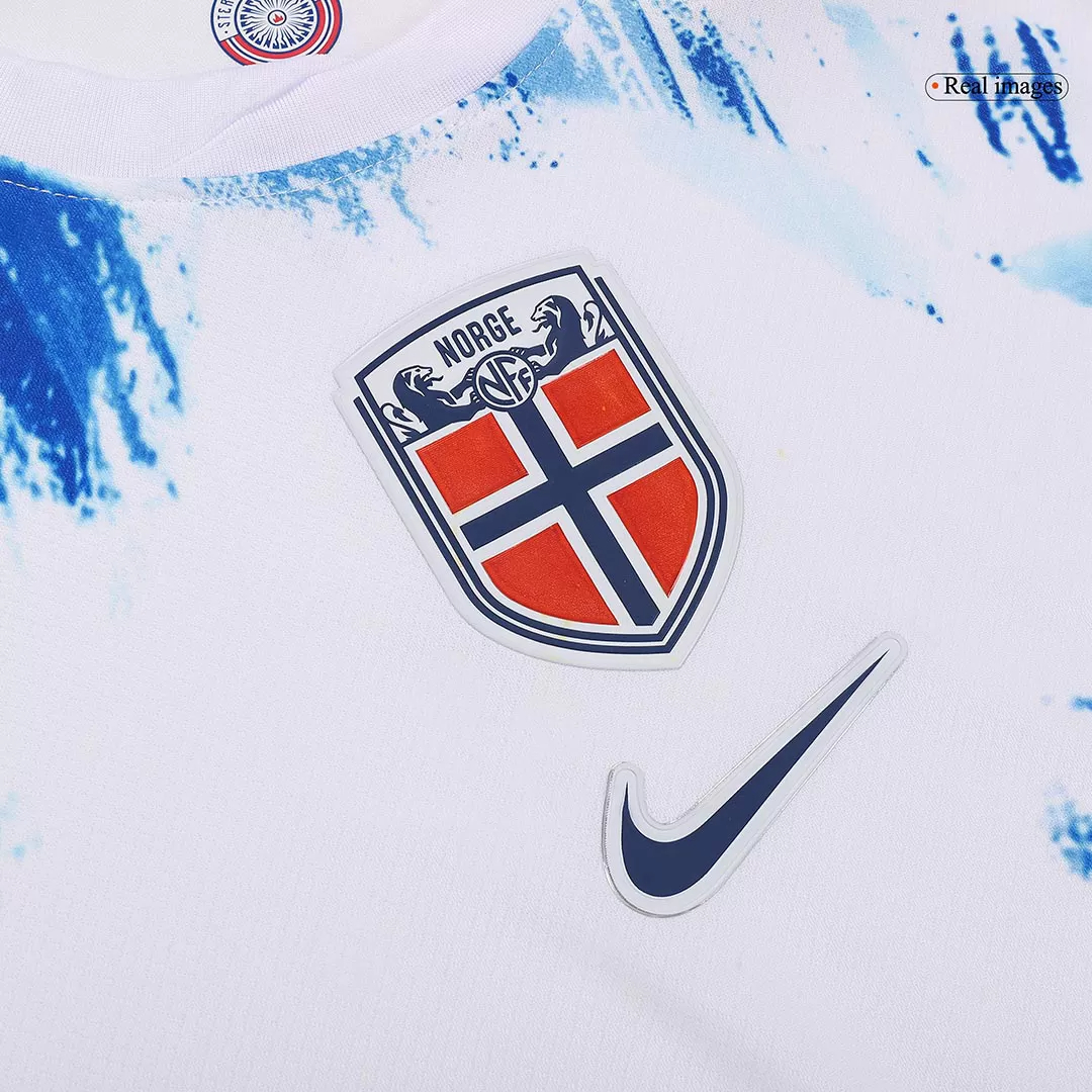 Norway Soccer Jersey Away Custom Shirt 2024