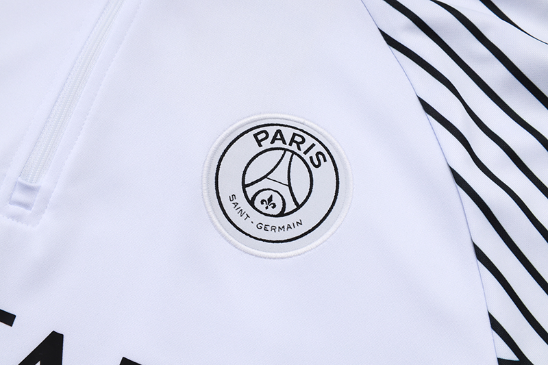 Kids PSG Training Kit (Sweatshirt+Pants) White 2025/26