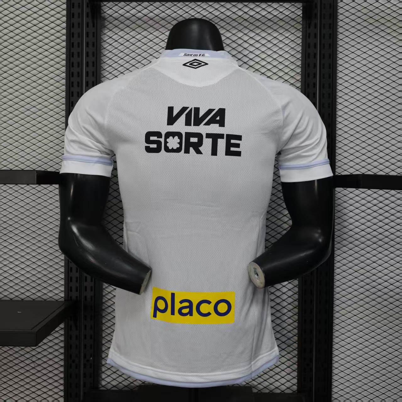 Santos FC Authentic Soccer Jersey Home Shirt 2025 - All Sponsors