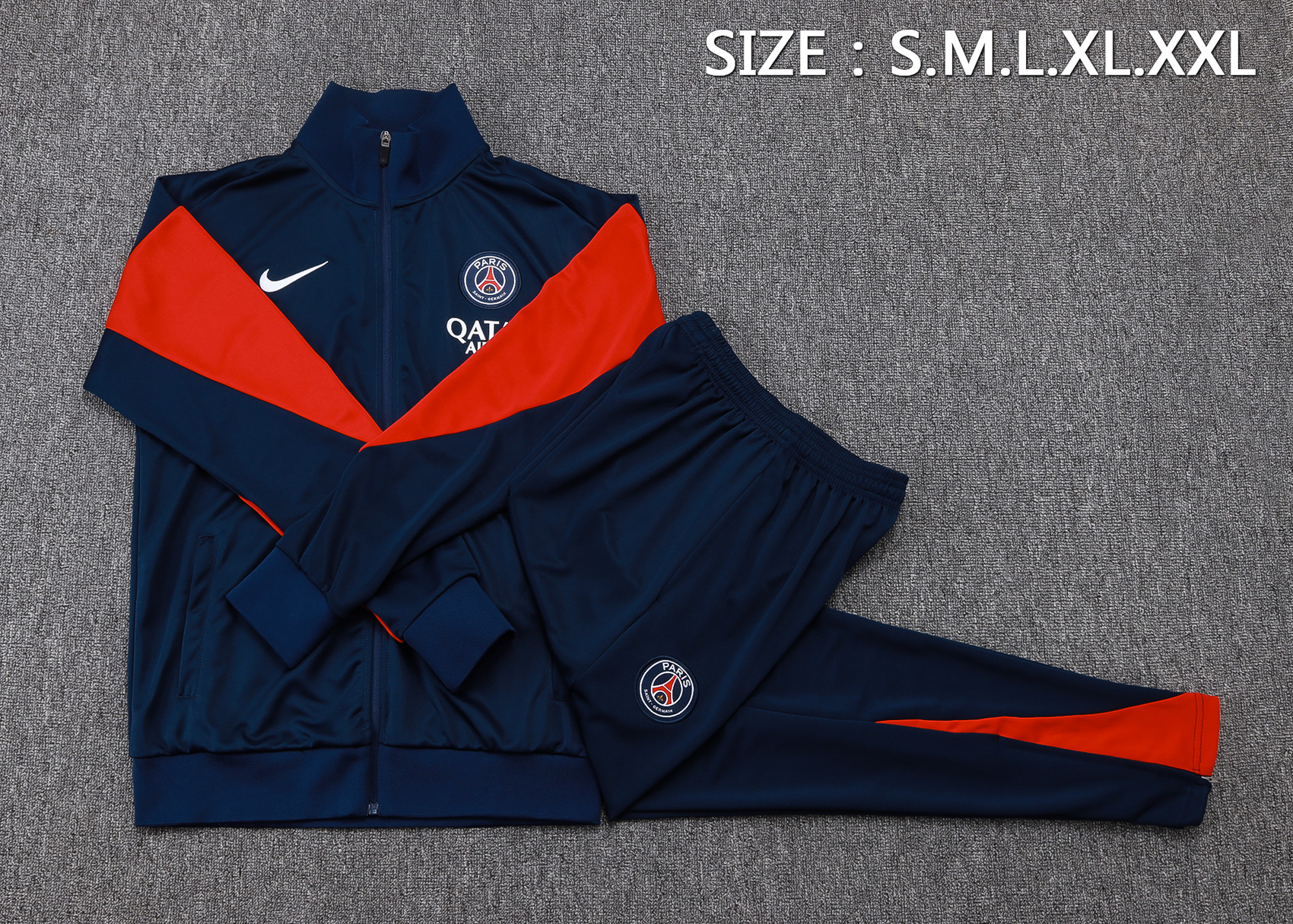PSG Training Kit (Jacket+Pants) Royalblue 2025/26