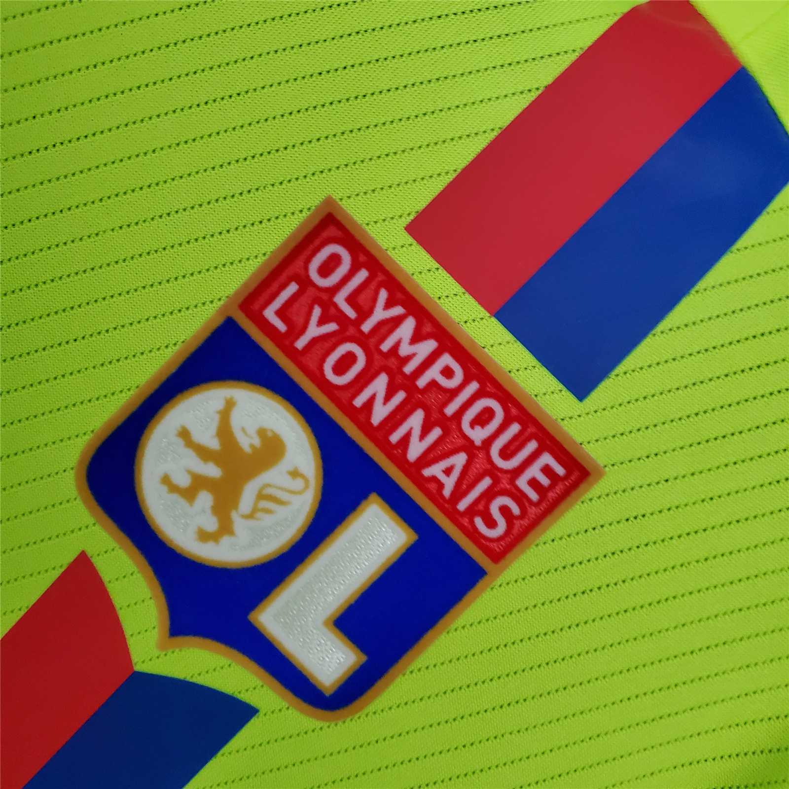 Olympique Lyonnais Retro Football Jersey Third Away Custom Shirt 2008-09