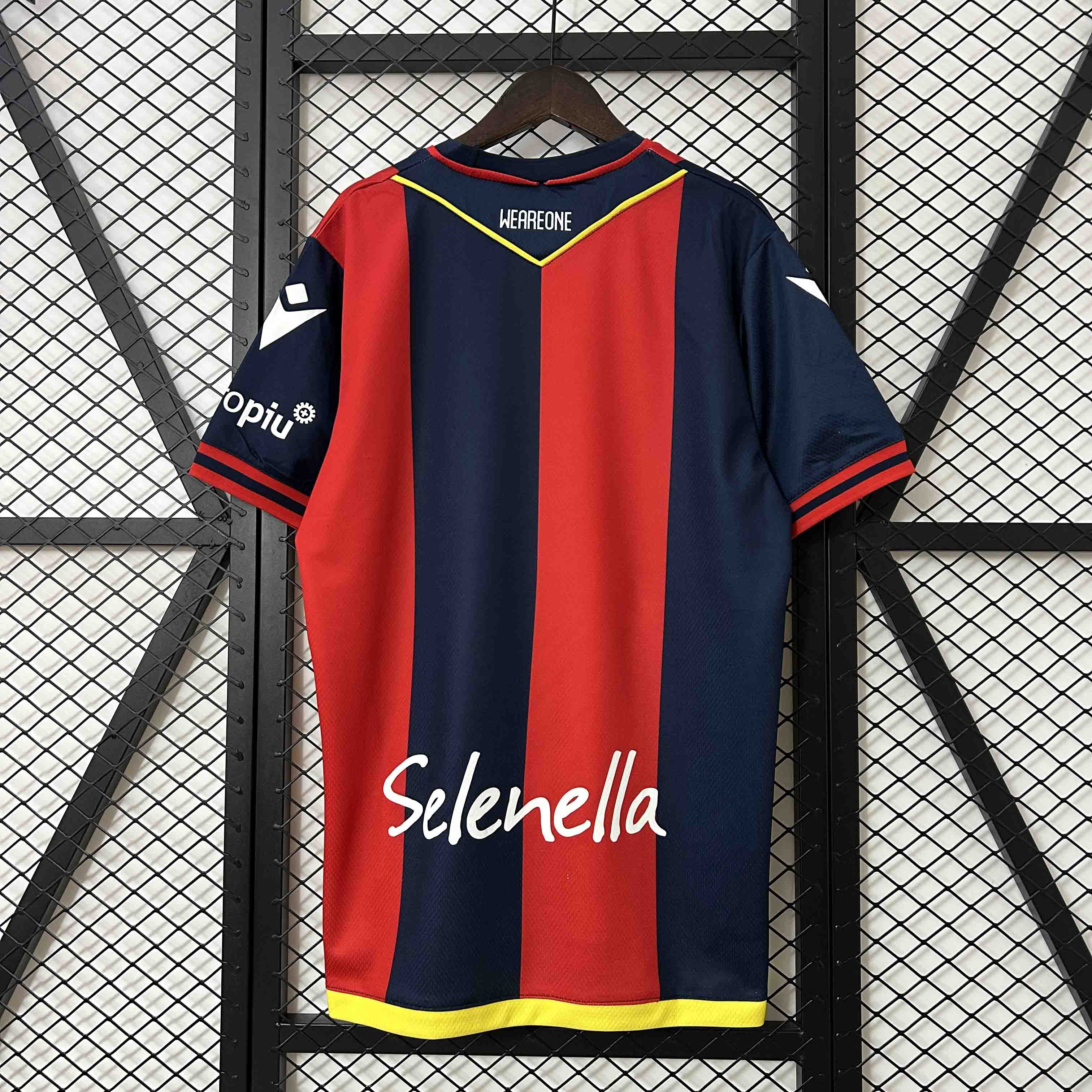 Bologna Soccer Jersey Home Custom Shirt 2024/25