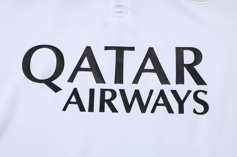 Kids PSG Training Kit (Sweatshirt+Pants) White 2025/26