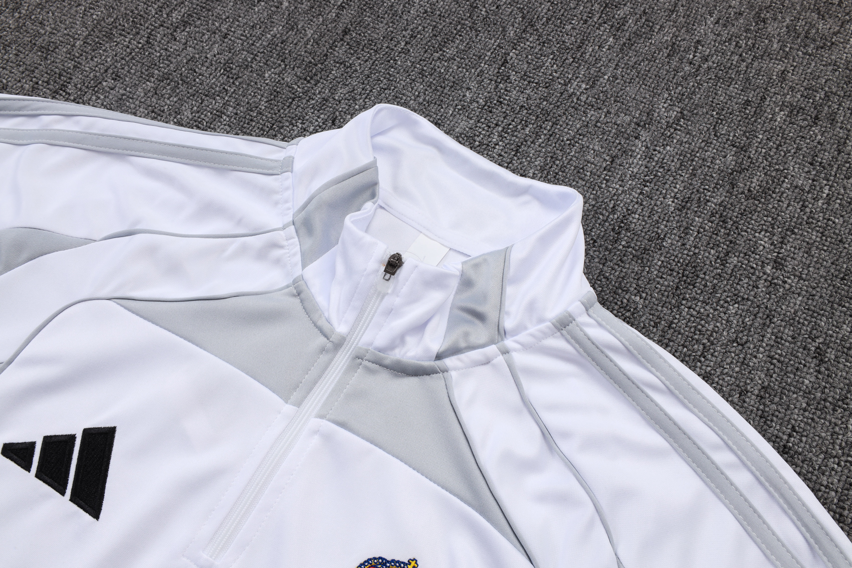Real Madrid Training Kit (Sweatshirt+Pants) White 2025/26