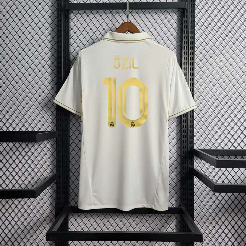 Real Madrid Retro Jersey Home Soccer Custom Shirt 2011/12