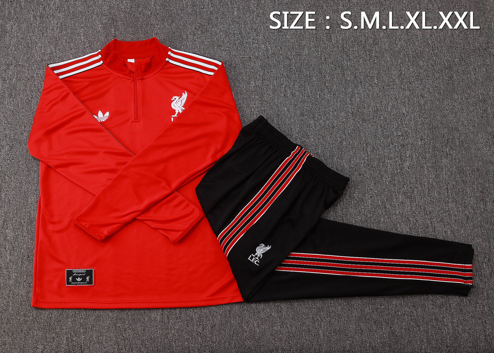 Liverpool Training Kit (Sweatshirt+Pants) Red 2025/26