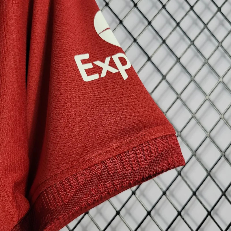 Liverpool Retro Football Jersey Home Custom Shirt 2021/22