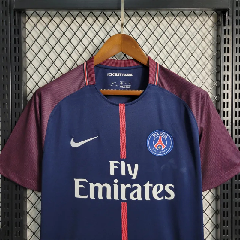 PSG Retro Jersey Home Soccer Shirt 2017/18