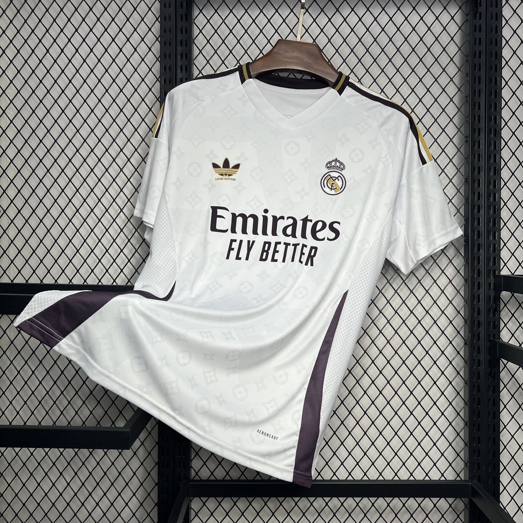 Real Madrid Soccer Jersey LV Joint Custom Shirt 2024/25