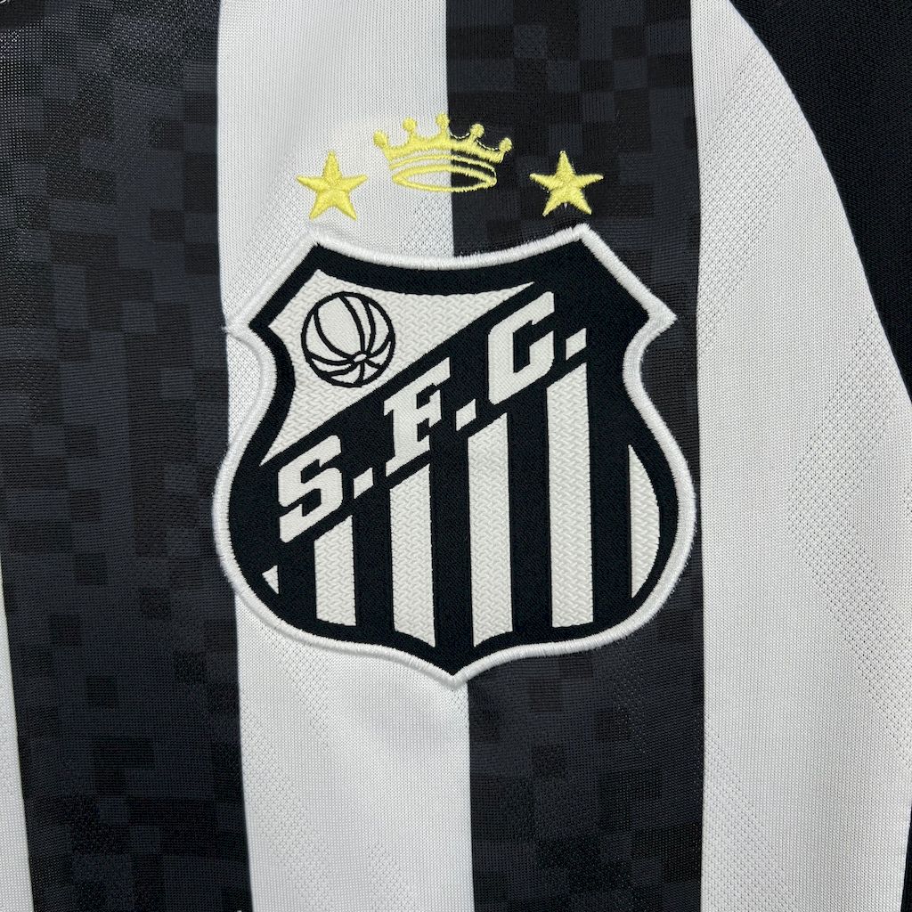 Santos FC Soccer Jersey Away Custom Shirt 2025