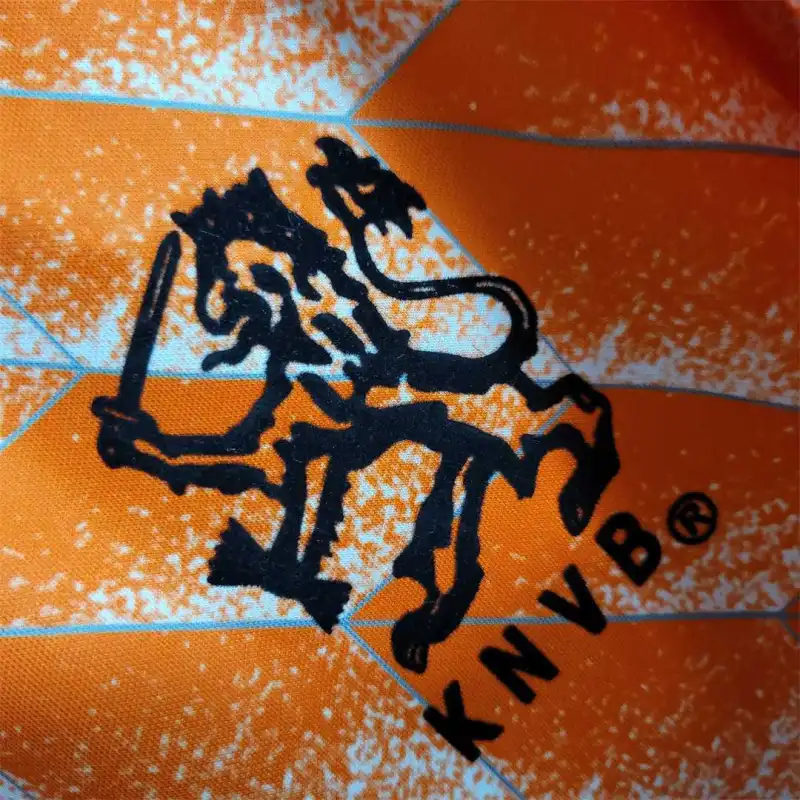 Netherlands Retro Jersey Custom Home Soccer Jersey 1988