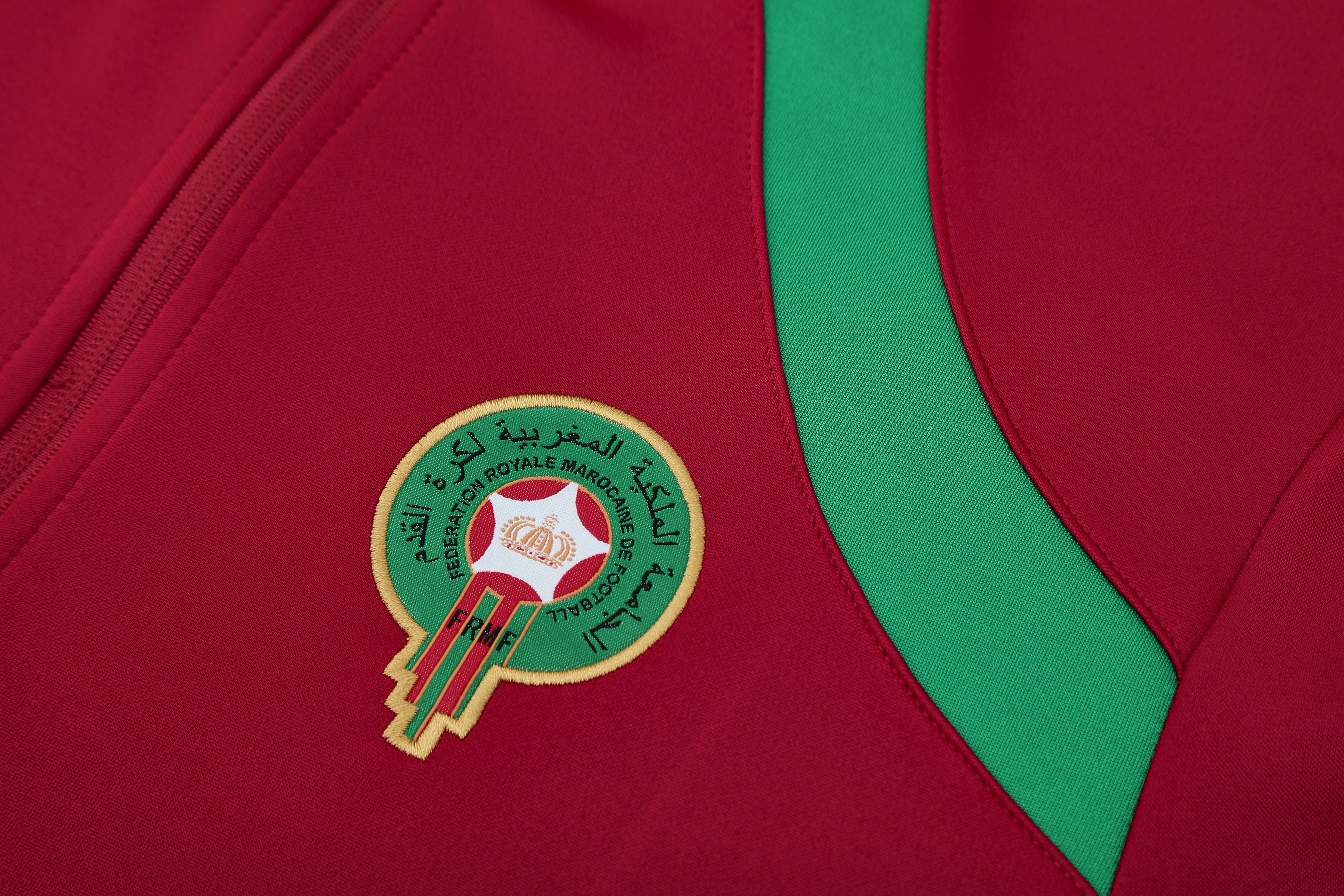 Morocco Training Kit (Jacket+Pants) Red 2025