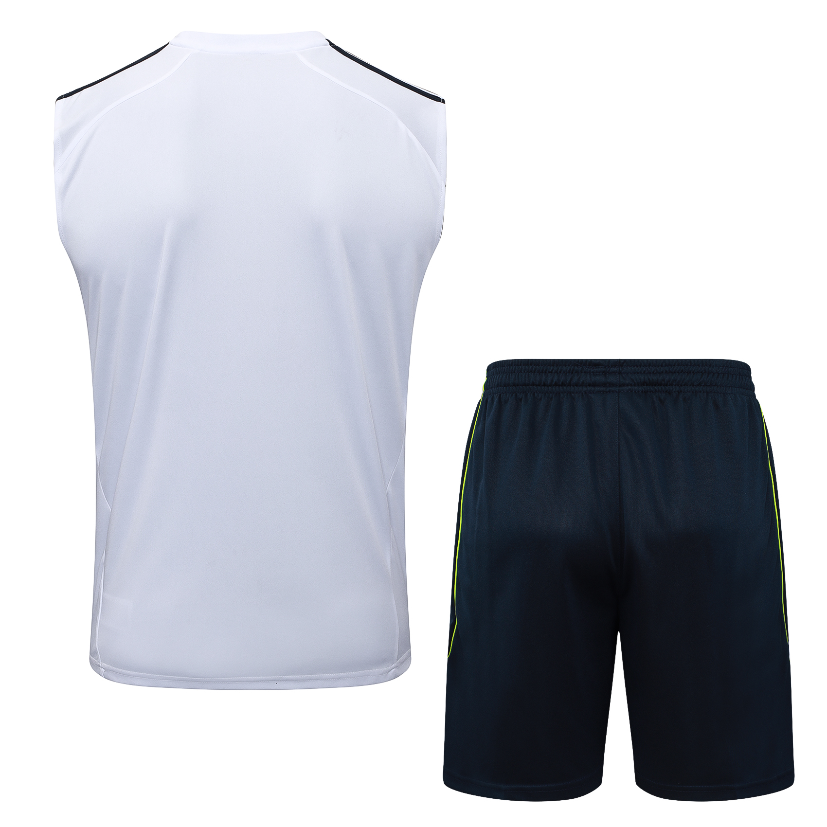Real Madrid Sleeveless Training Kit White 2025/26