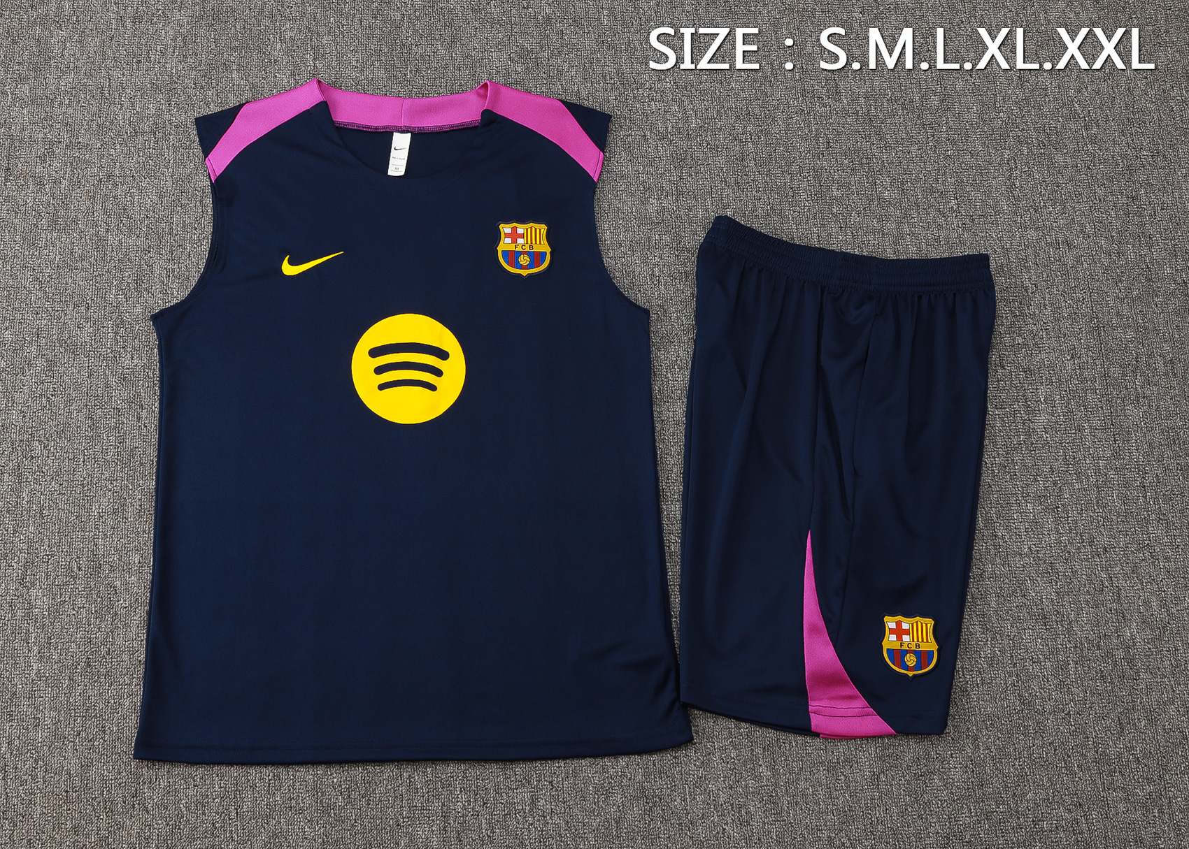Barcelona Sleeveless Training Kit 2025/26
