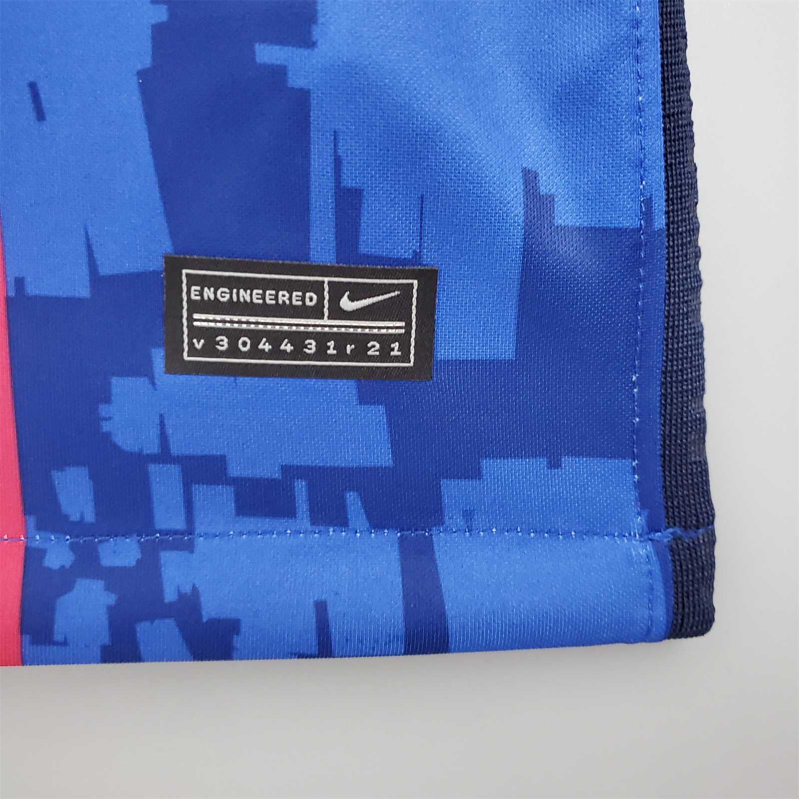 Barcelona Retro Jersey Third Away Soccer Shirt 2021/22