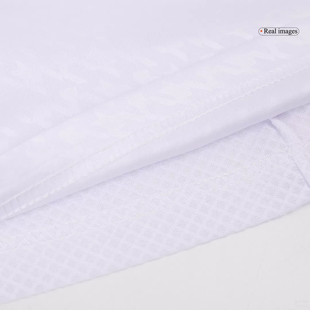 Real Madrid Soccer Jersey Home Custom Long Sleeve Shirt 2024/25