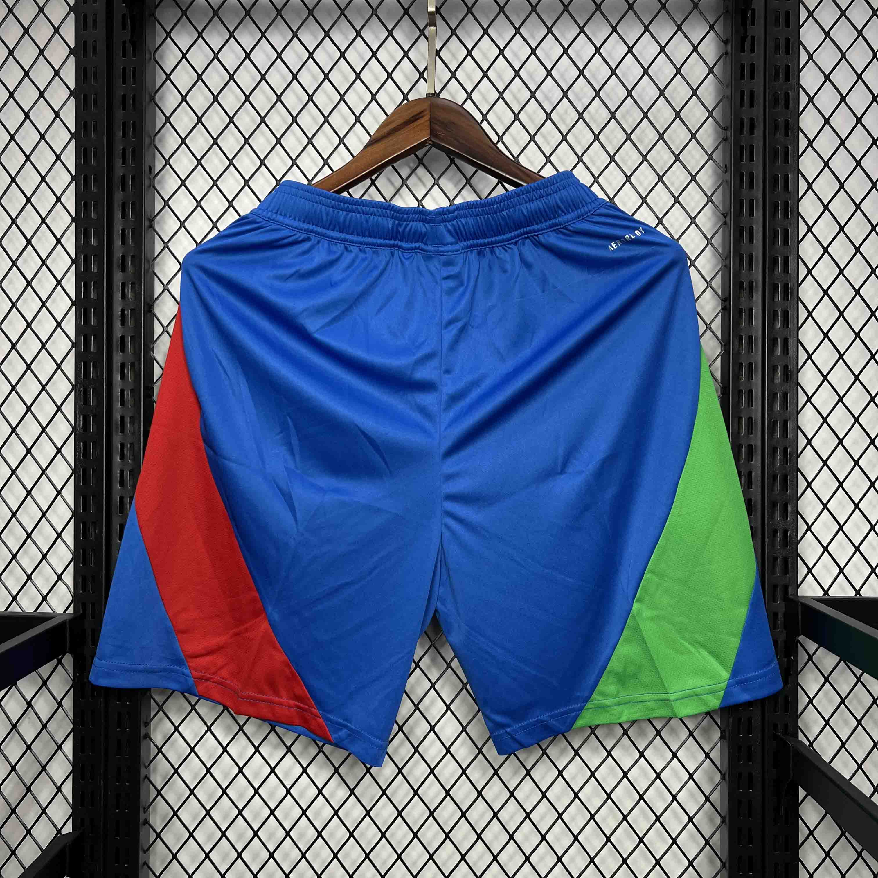 Italy Soccer Jersey Away Custom Shorts EURO 2024