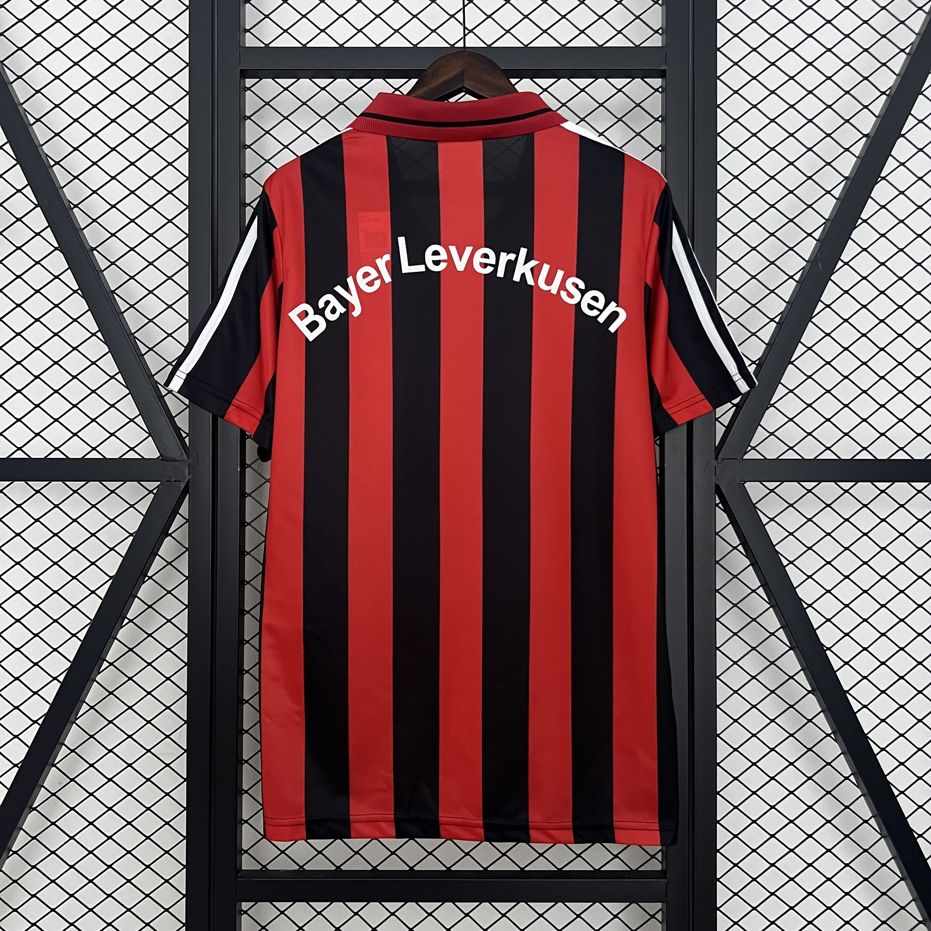 Bayer 04 Leverkusen Retro Soccer Jersey Home Custom Shirt 2001/02