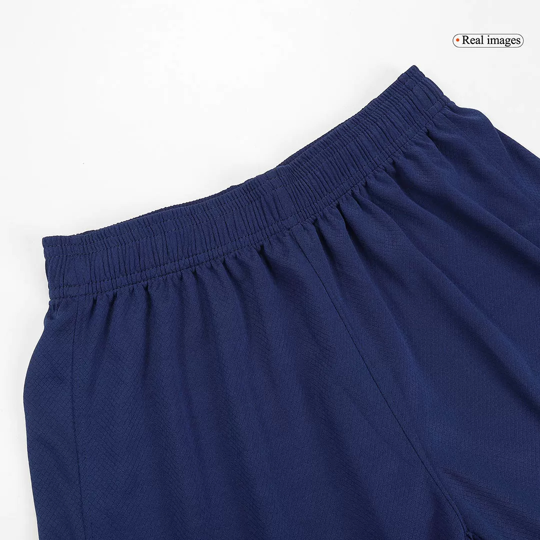 Netherlands Soccer Jersey Away Custom Shorts EURO 2024