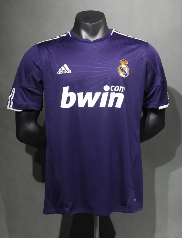 Real Madrid Authentic Retro Jersey Third Away Soccer Shirt 2010/11