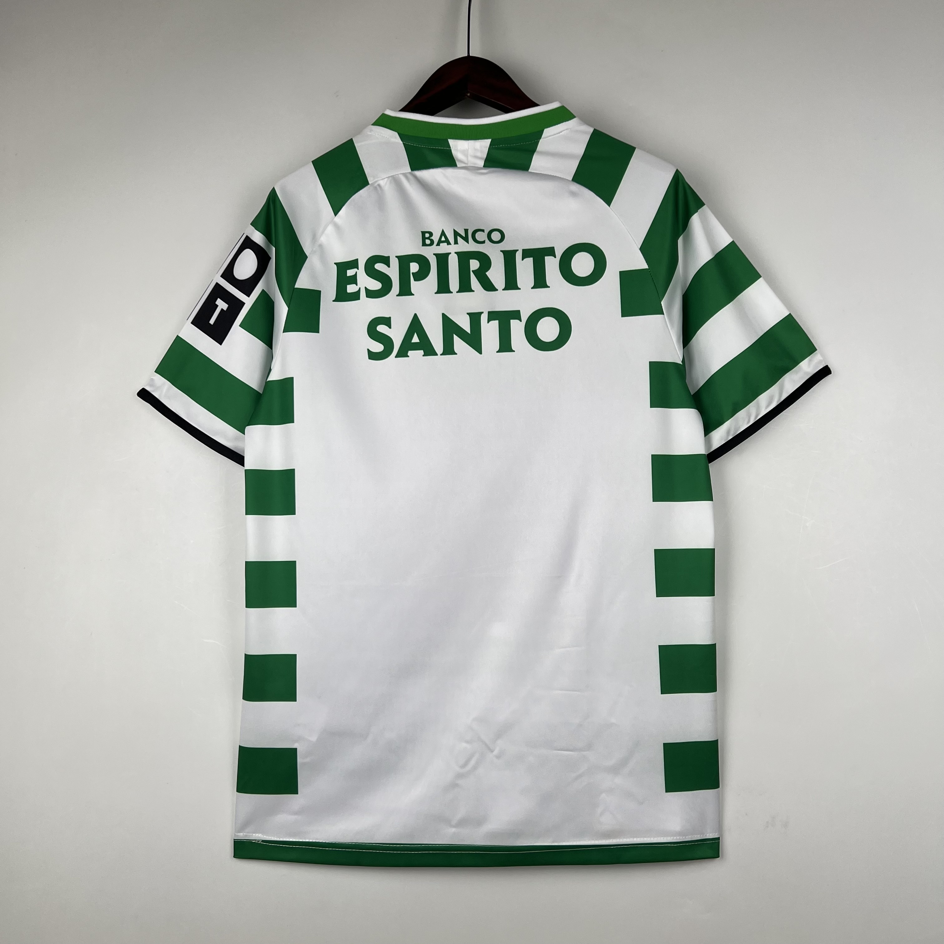 Sporting CP Retro Soccer Jersey Home Custom Shirt 2003/04