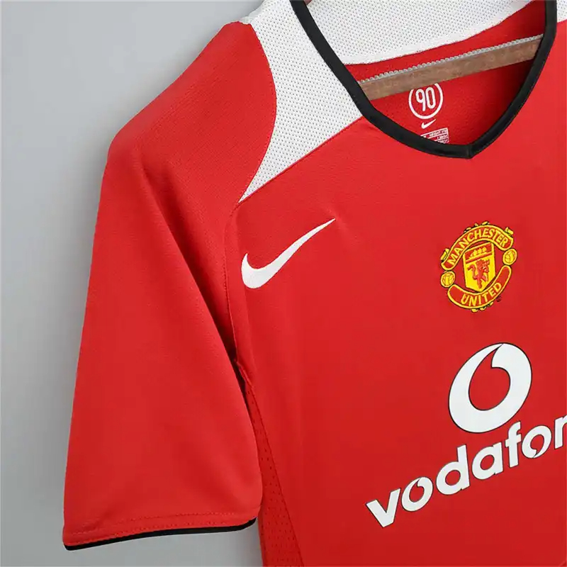 Manchester United Retro Home Football Jersey Shirt 2004/06