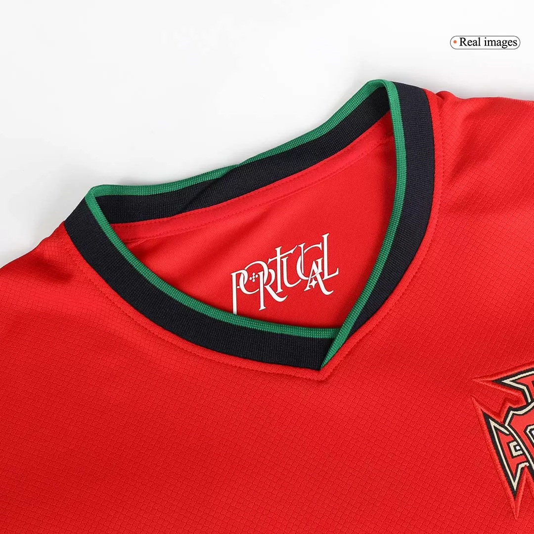 Portugal Soccer Jersey Home Custom Shirt EURO 2024
