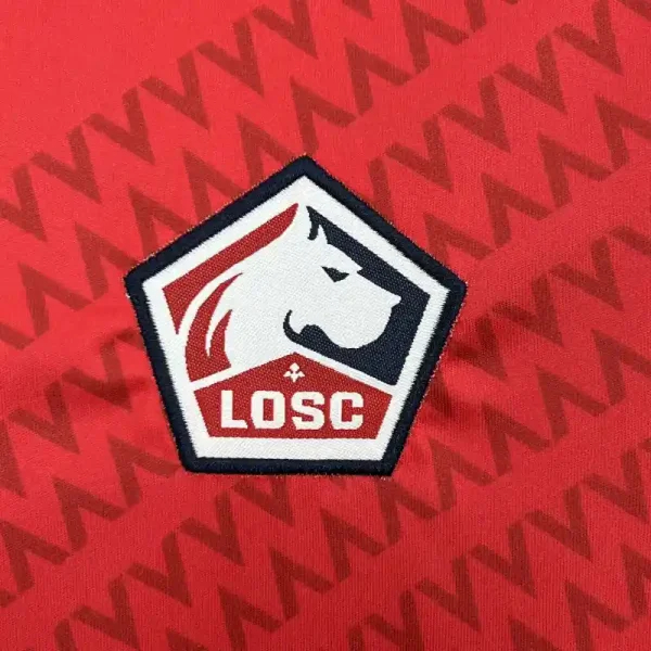 Lille OSC Soccer Jersey Home Kids Kit Jersey+Shorts 2024/25