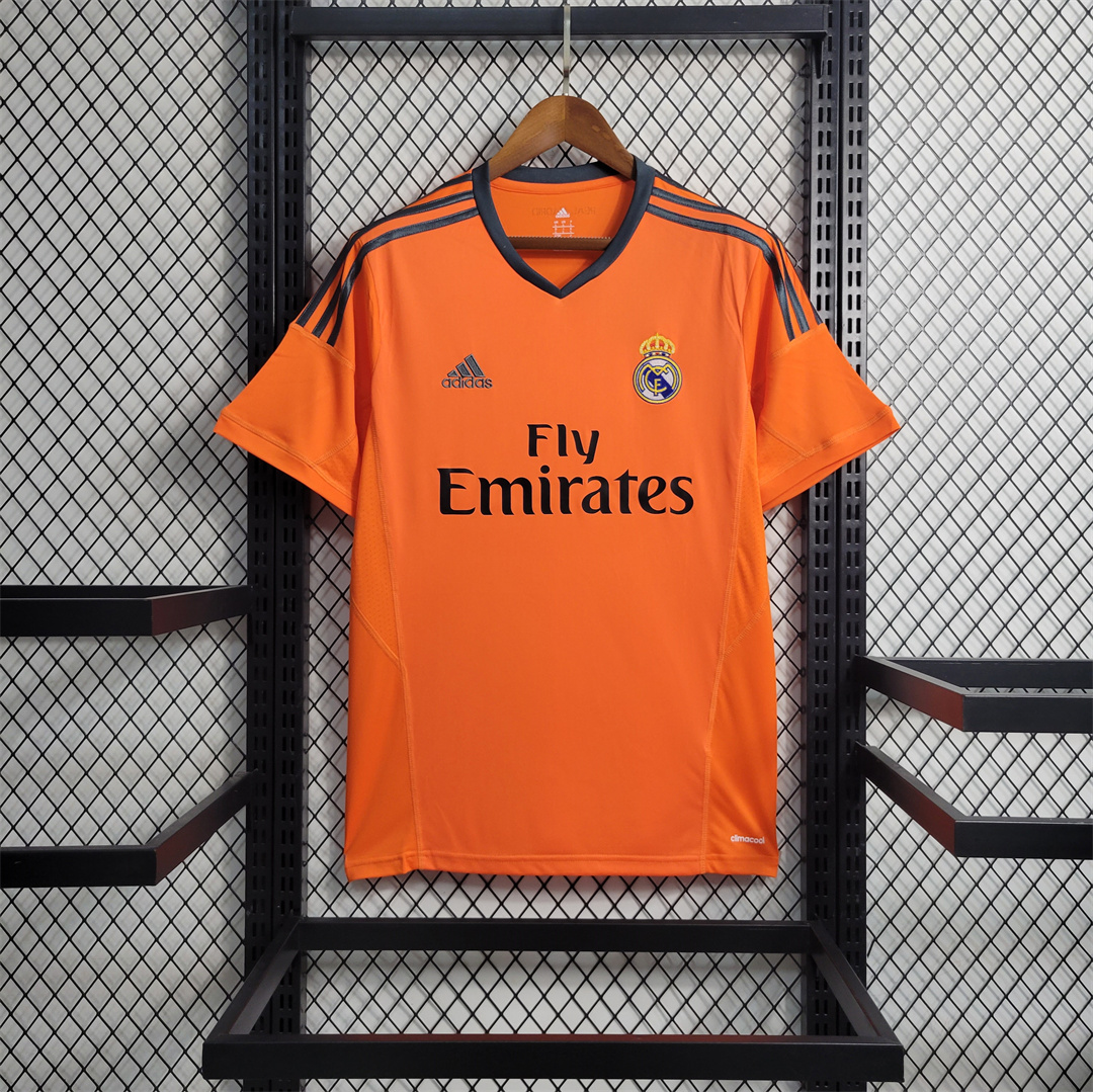 Real Madrid Retro Jersey Third Away Custom Soccer Shirt 2013/14