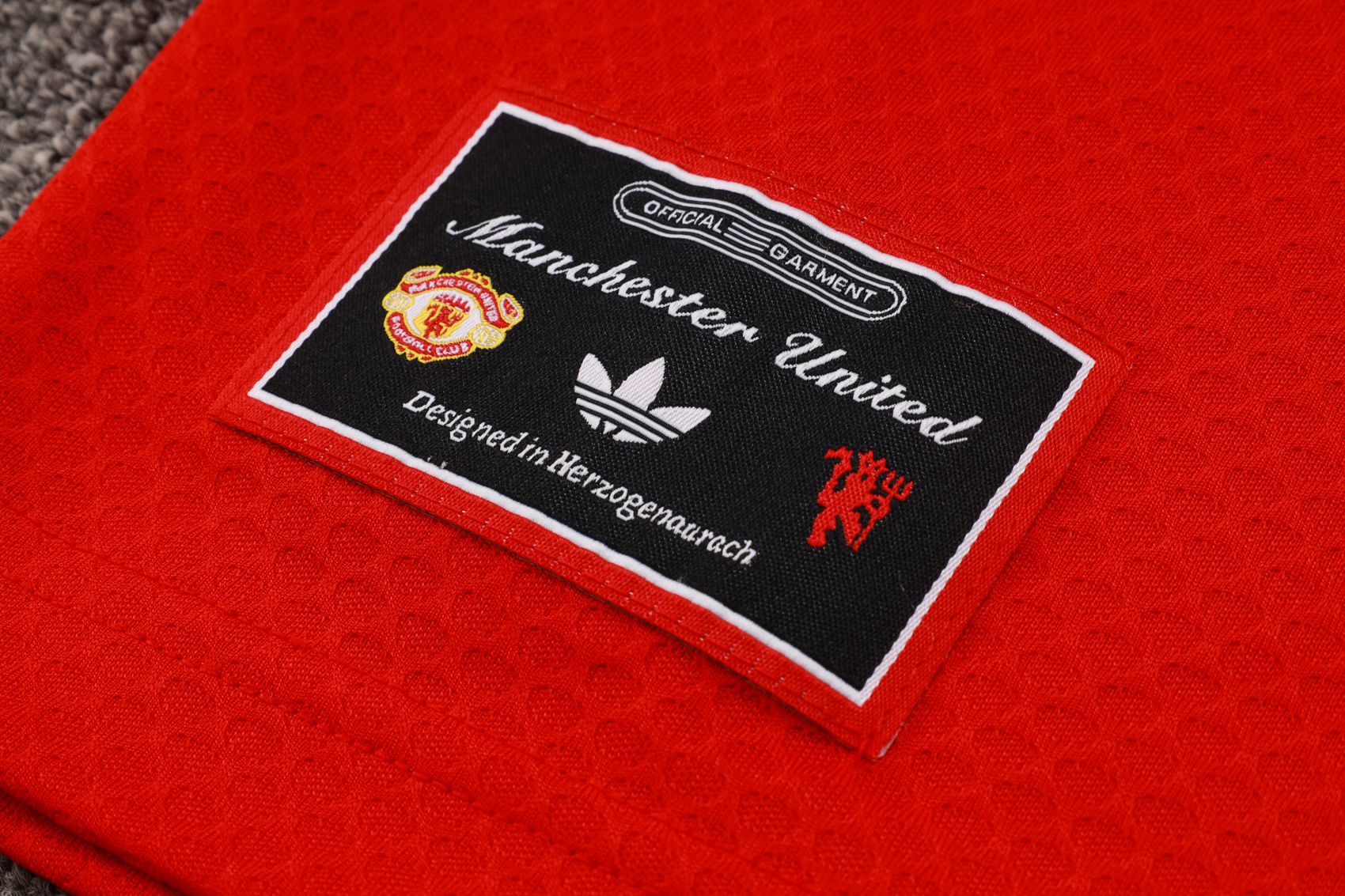 Manchester United Training Kit (Polo+Pants) Red 2025/26